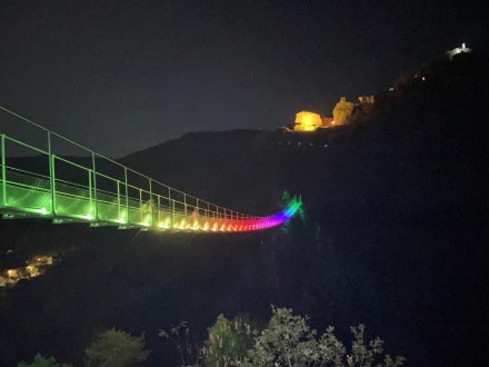 Himalayan footbridge of Mazamet